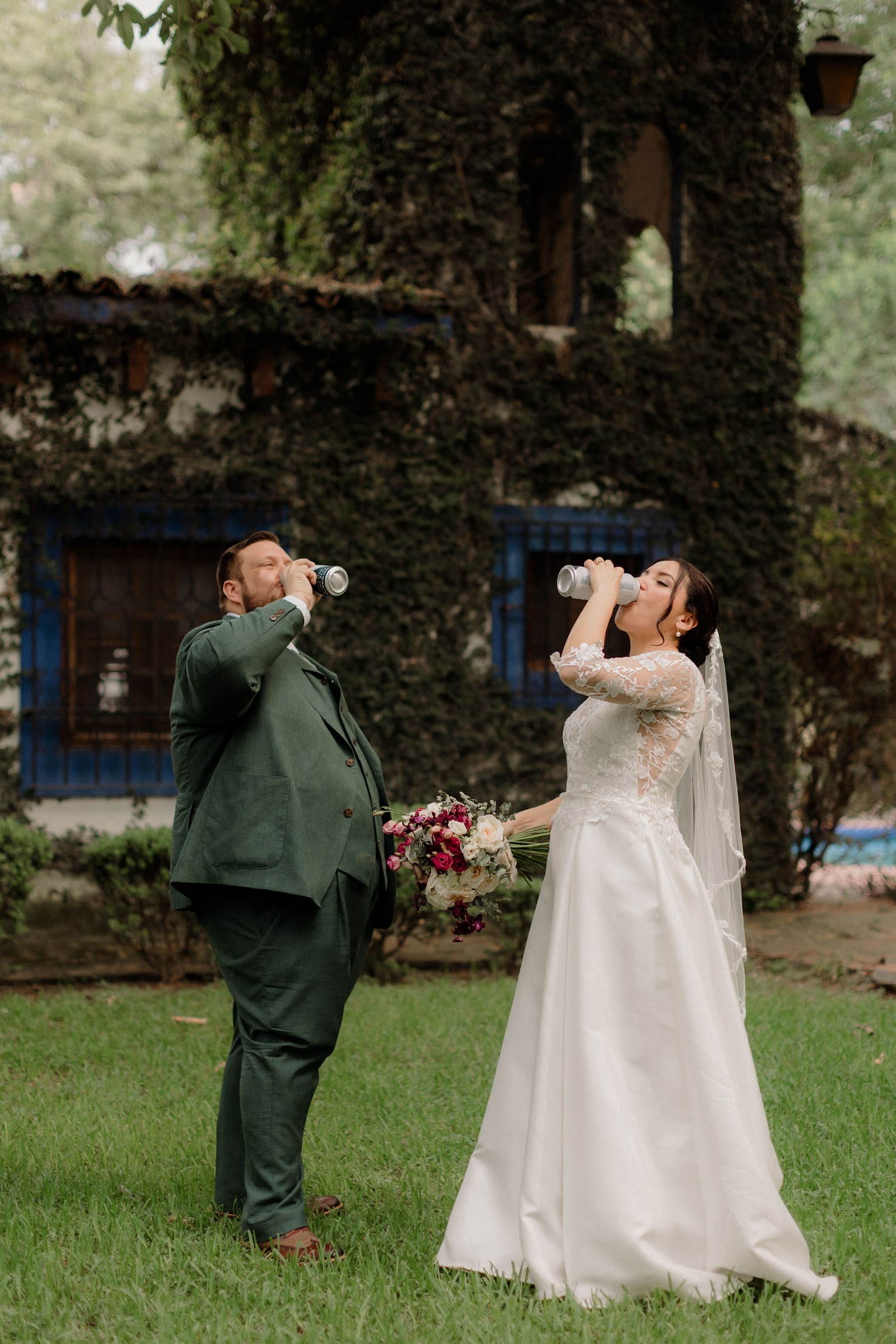 Antonio, fundador de PlaneaTuEvento, el día de su boda.